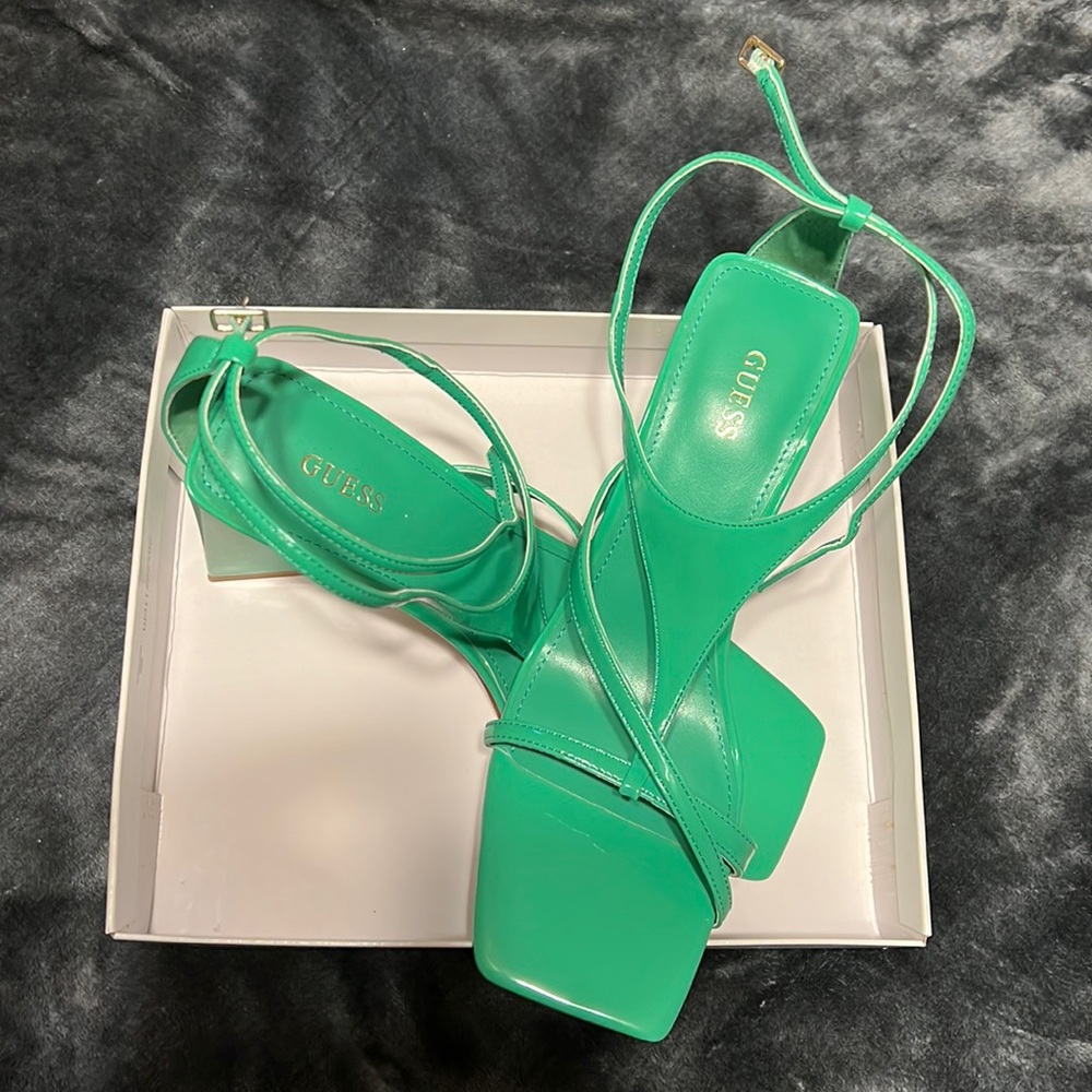 Sandals.